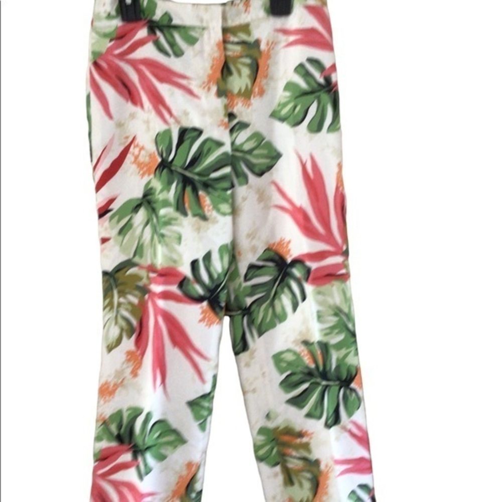 TALBOTS Silk tropical summer pants